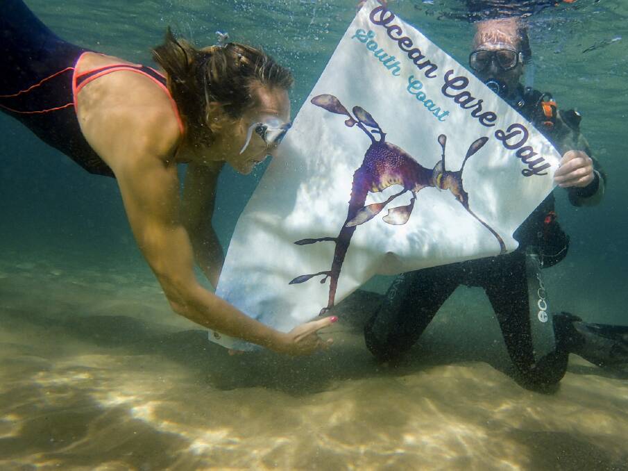 Holding your breath is optional, but supporters of the Batemans Marine Park will rally in Bodalla on Sunday, May 27 for Ocean Care Day. Picture: Gillianne Tedder