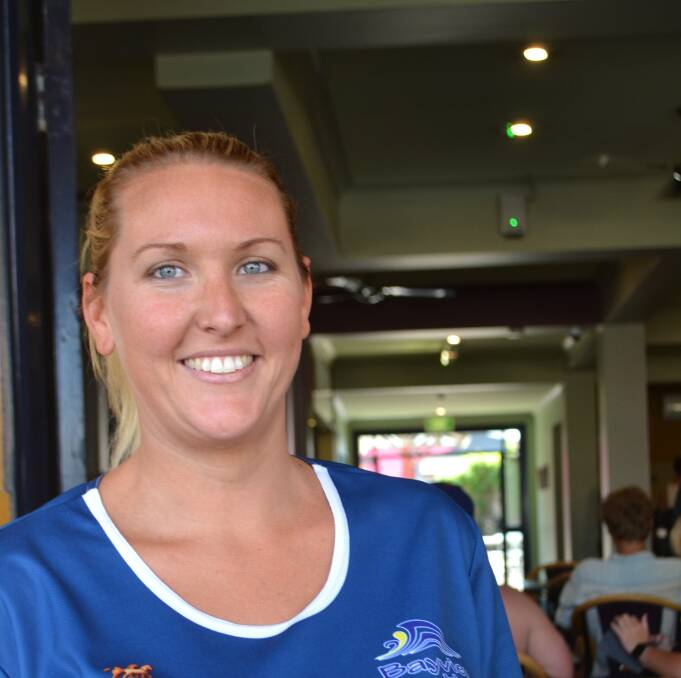 WELCOME BACK: Bayview Hotel marketing manager Ainslie Ratcliff is delighted that Saturday night music has made a long awaited return to the Batemans Bay Hotel.