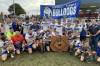 Merimbula-Pambula celebrate their victory in the 2023 Group 16 first grade competition. Picture by Ben Smyth