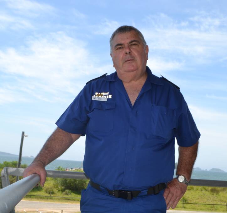 Batemans Bay Marine Rescue unit commander Michael Syrek is looking forward to expanding the Hanging Rock premises to double in size.