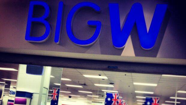 The knife attack occured inside Bega's Big W store. Picture: Glenn Hunt
