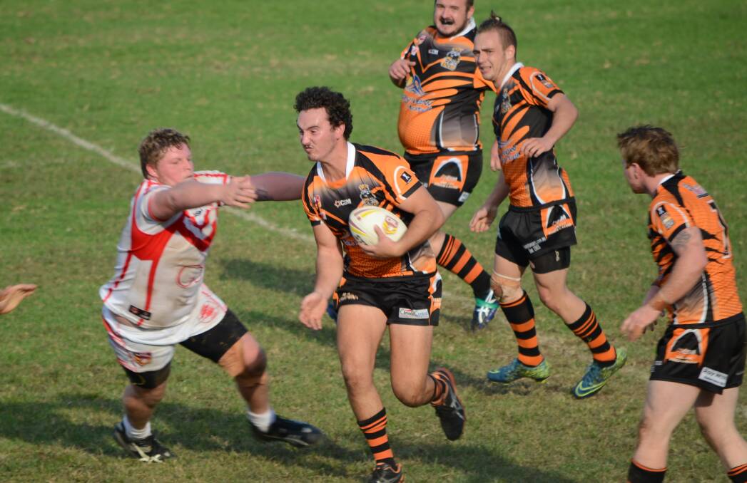 HOME TURF: Batemans Bay Tigers first grade, pictured playing at Mackay Park against Eden, have six more home games this season.