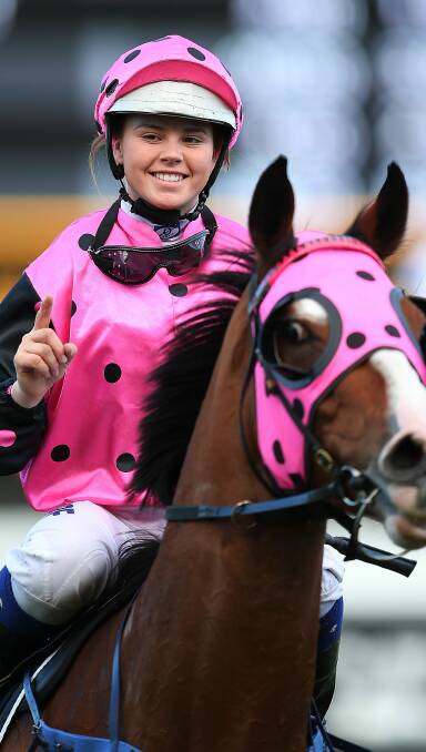 SUMMER FUN: Winona Costin will be Moruya Jockey Club's summer carnival ambassador and will ride at three meetings over December and January. Photo: The Canberra Times