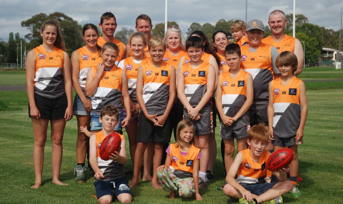 ON THE UP: The Giants will field development grade, women’s grade, under 16s, under 13s, under 11s, intra 9s teams this season.