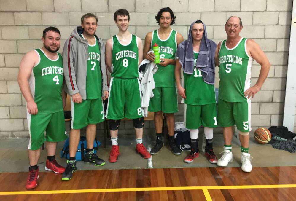 WINNERS: The Motts Basketball team defeated the Box Railers in the grand final, 50 to 39.