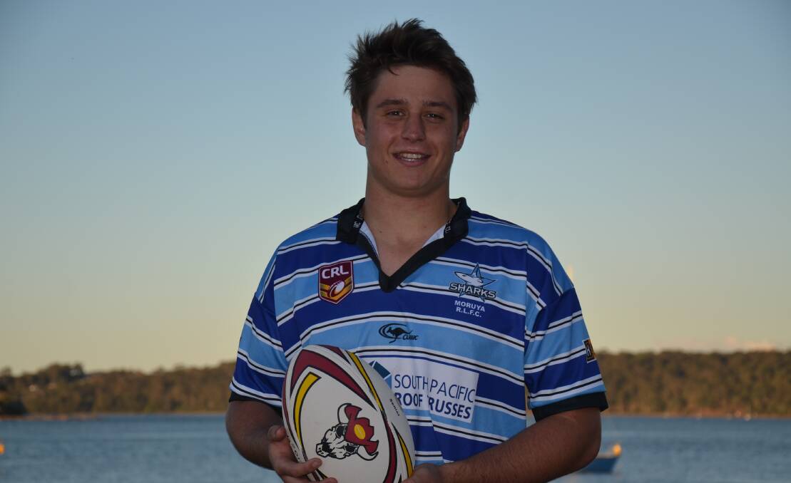 NSW SELECTION: Moruya Sharks U18s player, Luc Hill, is set to travel to Perth in July as part of the NSW Country U18s rugby league team.