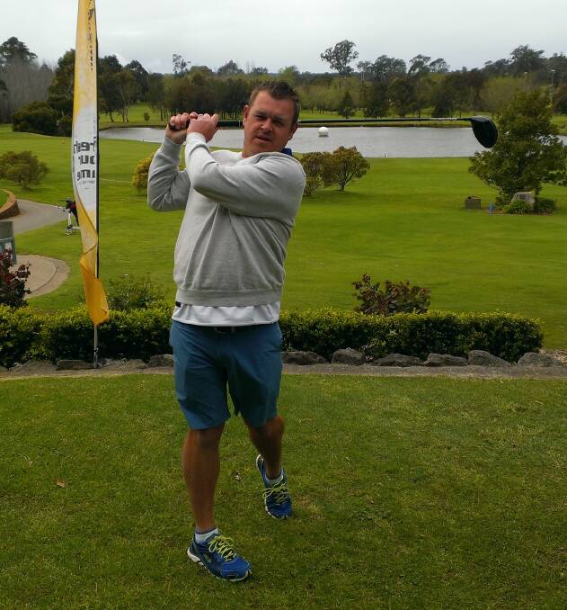 SWING: Moruya golfer Gavin Fitzgerald finished second in a state contest.