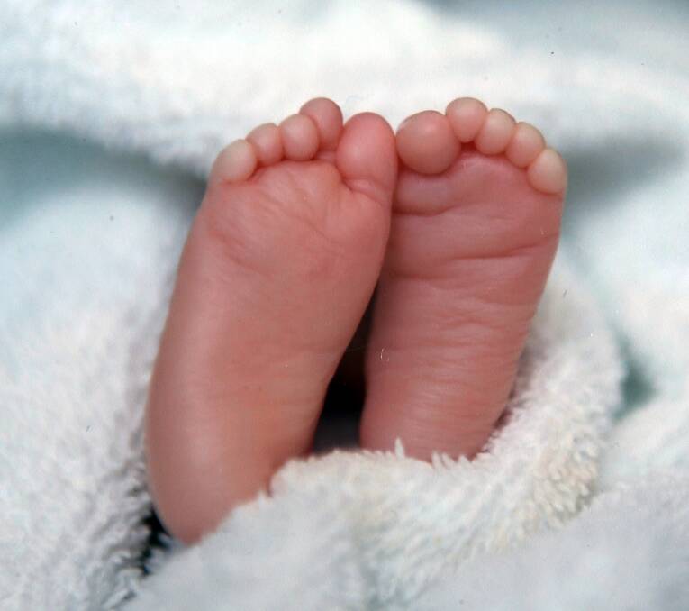 Cherished: A photograph of Letariah's little feet is one of the treasured mementoes her family holds dear.