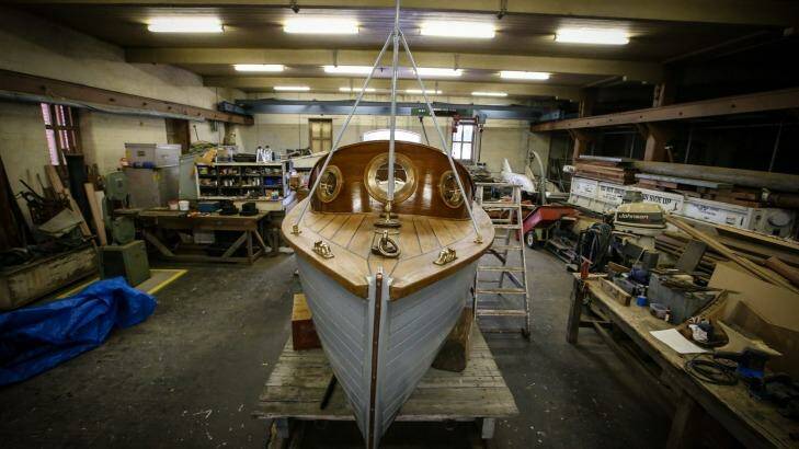 The boat has been a labour of love for the volunteers who have worked on its restoration since 2006. Photo: Peter Rae
