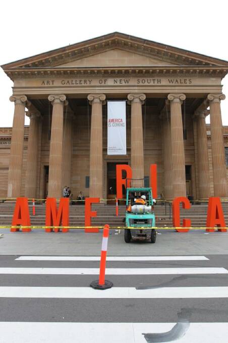 Disappointing: Last year's summer exhibition <i>America: painting a nation</i> attracted just 57,778 paying visitors. Photo: Tamara Dean