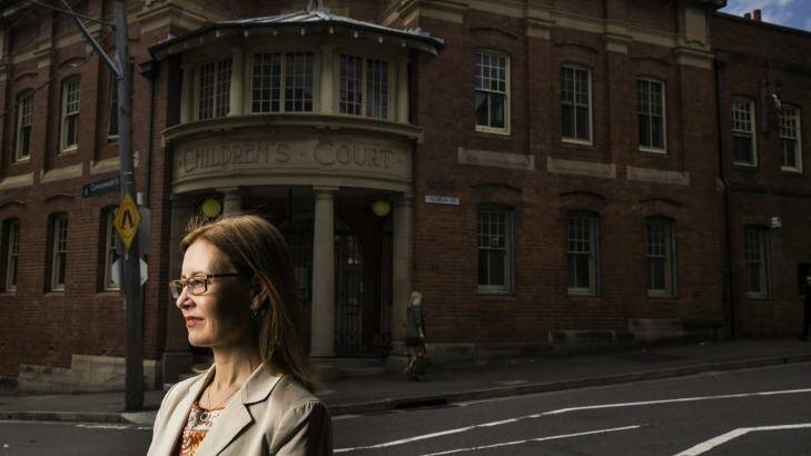 NSW Attorney-General Gabrielle Upton at Children's Court in Albion Street in Surry Hills.   Photo: Nic Walker
