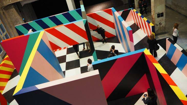 One of Maser's previous 'playgrounds': the artist says Sydney will be his biggest. Photo: Supplied