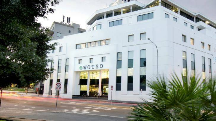 WOTSO offices at 55 Pyrmont Bridge Road, formerly the Fox Sports building. Photo: supplied