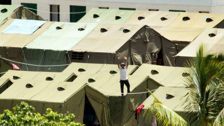 Nauru detetion centre. Photo: Angela Wylie