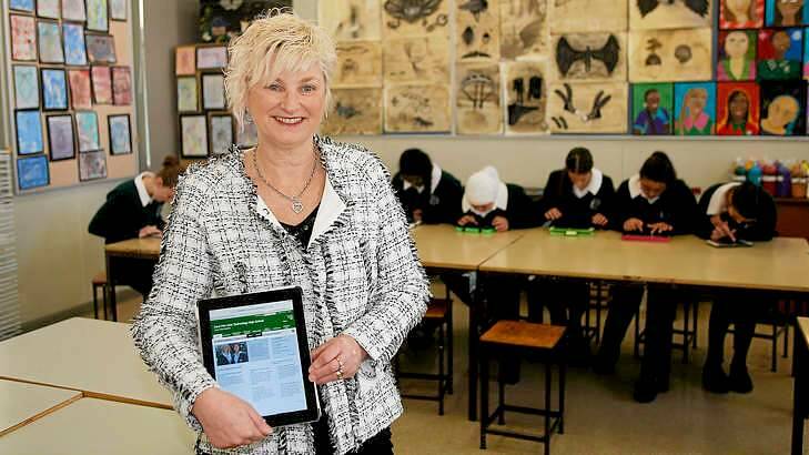 Annette Brunt knows the value of technology in schools. Photo: Getty Images/Daniel Munoz