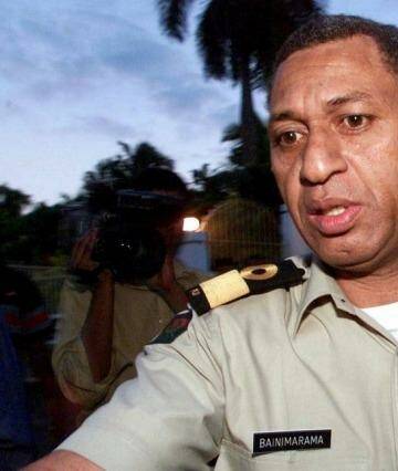 Polling countdown: Frank Bainimarama head of Fiji's military government.  Photo: Ed Wray