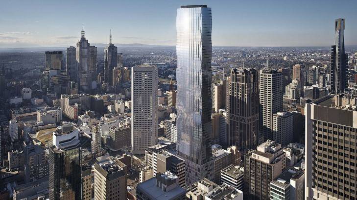 Developer scrap: Colonial Range is trying to get CEL Australia's planning permit cancelled for the 71-storey Tower Melbourne.
