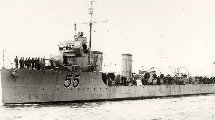 HMAS Parramatta, a torpedo boat destroyer during World War I. Photo: Royal Australian Navy
