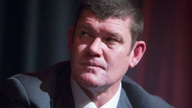 James Packer controls 25 per cent of Ellerston Capital, which has emerged as a substantial holder of Tabcorp shares. Photo: Glenn Hunt