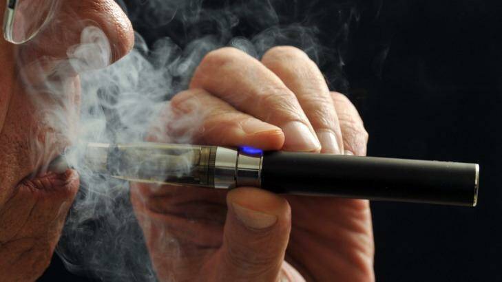 E-cigarettes are not regulated like pharmaceutical products. Photo: Torin Halsey