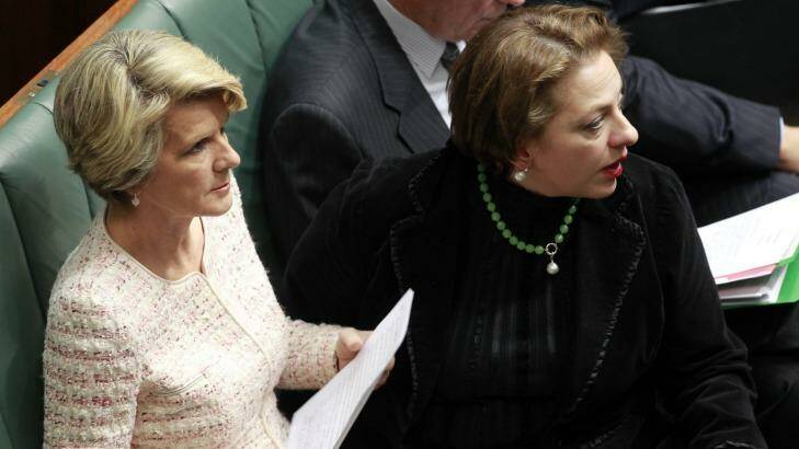 Sophie Mirabella in parliament in 2012. Photo: Andrew Meares