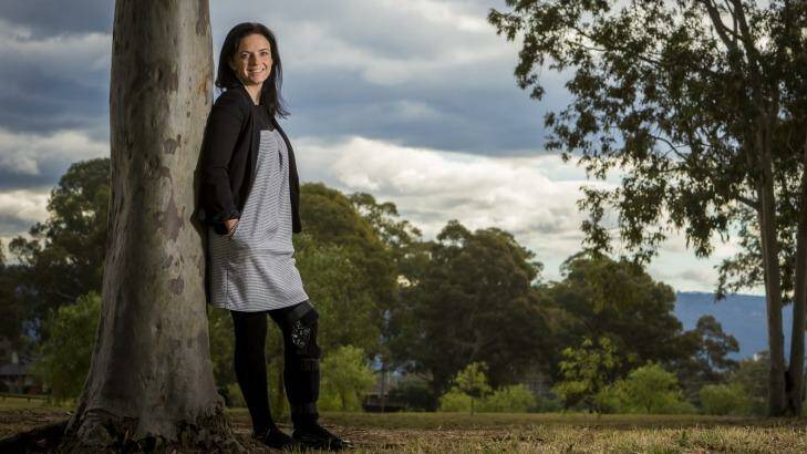The new Lindsay MP Emma Husar, who recently had her knee reconstructed, believes health issues influenced voting in her electorate.
 Photo: Anna Kucera