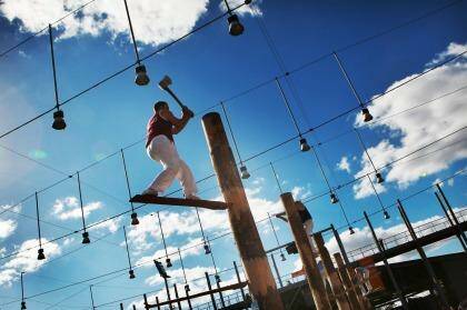 Show time: The country's best axemen will compete at the Sydney Royal Easter Show. Photo: Brendan Esposito