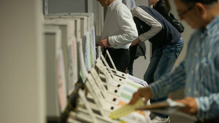 More than 1.1 million people have already voted in the state election. Photo: Jesse Marlow