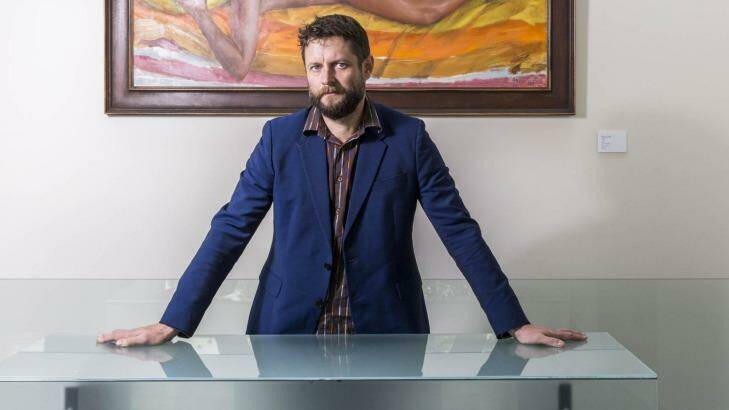 Archibald Prize winner Ben Quilty is among the SCA's distinguished alumni. Photo: Glenn Hunt