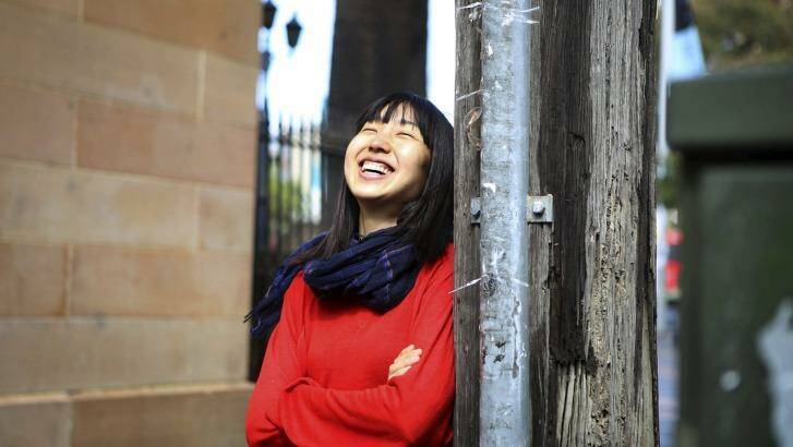 Machiko Motoi, who is doing Honours in Fine Art, lives and studies in Darlinghurst,  one of two places in Australia with the highest concentration of people aged 28 to 47 years of age. Photo: James Alcock