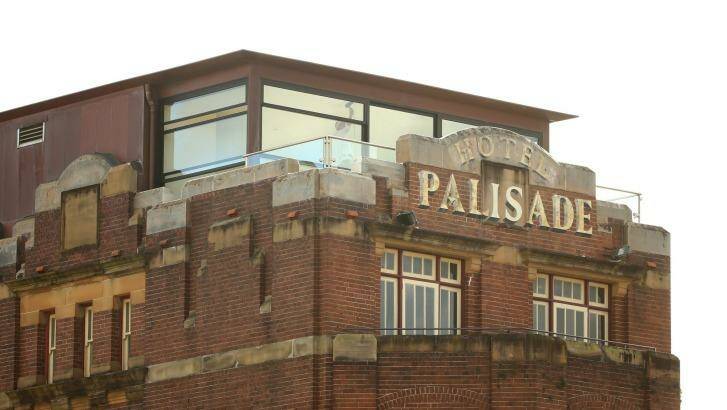 Up and running: The Palisade Hotel in Miller's Point. Photo: Daniel Munoz