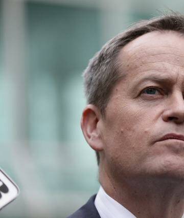 Labor MP Bill Shorten has called for a rise in the refugee intake as part of the Abbott government's humanitarian mission in the Middle East. Photo: Alex Ellinghausen