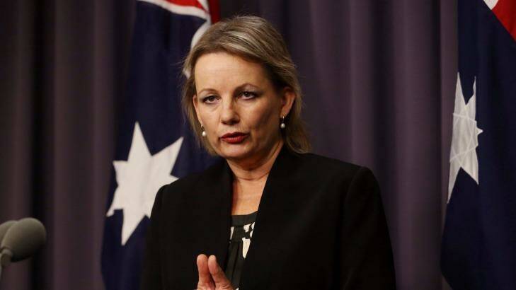 Health Minister Sussan Ley has left open the option of cutting rebates for natural health therapies. Photo: Andrew Meares
