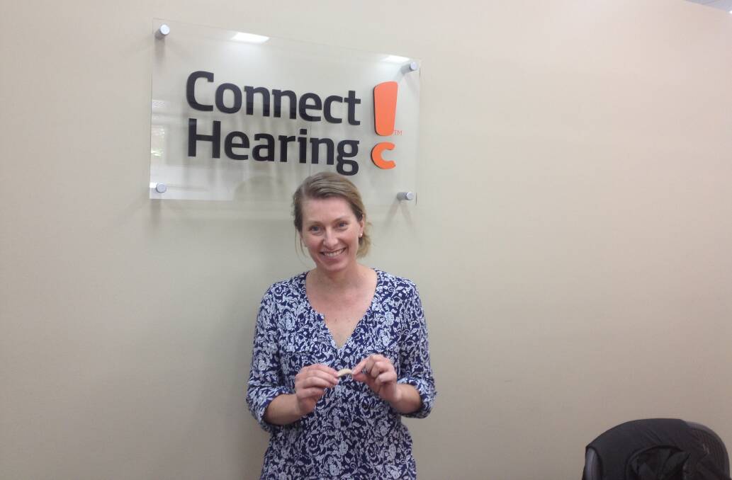 DOUBLE HELP: Audiologist Bettina Turnball says hearing aids can have a second life in developing countries, helping children and adults hear their world.
