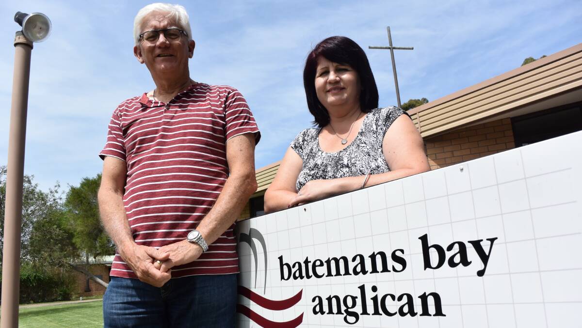 SPIRITED WEEKEND: Reverend Colin Walters and Shelley Macklan are urging people to get along to the Spirit 15 conference at St Peter’s Anglican College at Broulee on April 17 to 19.