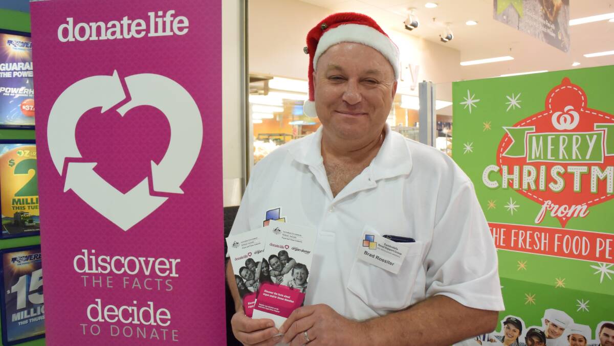 DONATE DAY: Eurobodalla Renal Support Group and Organ Donor Awareness’s Brad Rossiter, a double organ recipient, is delighted about the grant $4800 grant from Donate Life.