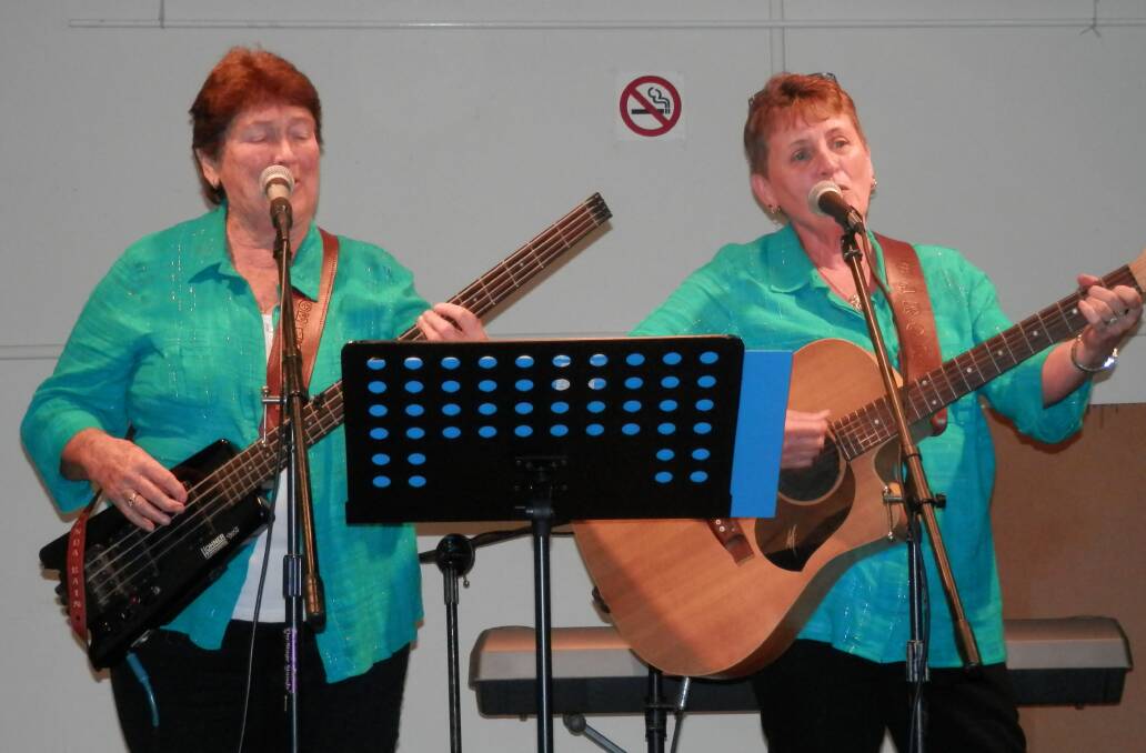 Glenda and Carol will be making music at Nelligen on Sunday.