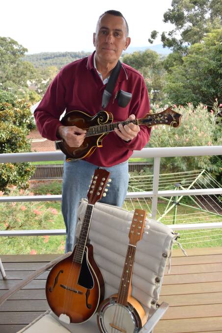 Catalina’s Geoff Seymour has been playing the mandolin since his teens.
