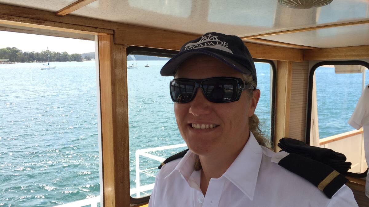 AYE, AYE BILLIE-JEAN: Billie-Jean Raahauge has passed the TAFE component of her Master Five skipper’s course and says her late skipper husband Mattie Barber would be proud. She will today receive a scholarship in Wollongong, which will help her win her full skipper’s ticket. 