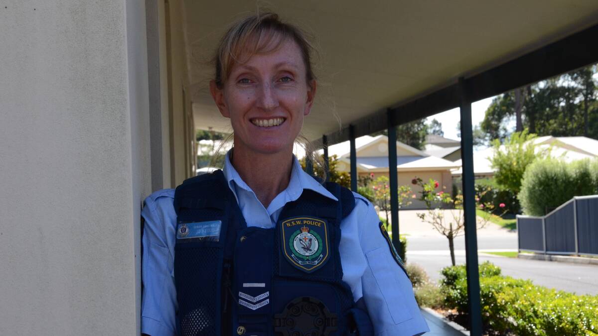 SPEAK OUT: Senior Constable Joanne Flood urges the community to speak out on elder abuse in the Eurobodalla.
 