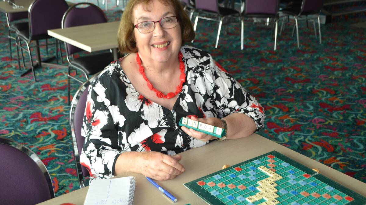 WORD PERSON: Gloria Bell’s love of Scrabble comes from her love of words. 