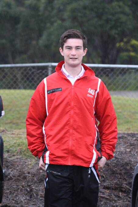 FAST BOWLER: Liam Macpherson won the Illawarra Academy of Sports cricketer of the year award. 