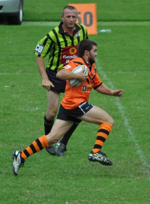 FIRST UP: Top fullback Mick Tadich is the first new-season signing for the Bay Tigers, which has mounted an all-out campaign to play in Group 16 next season.