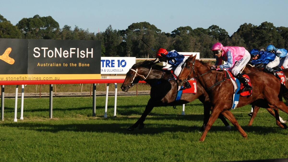 More than 2000 people attended the race meeting at Moruya Racecourse on Easter Saturday.