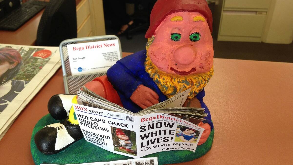 BEGA: While “Gnomegate” rages on, there can be only one winner of the people’s choice vote at this weekend’s Bega Show painted garden gnome competition, which is raising money for the RFS and VRA. 