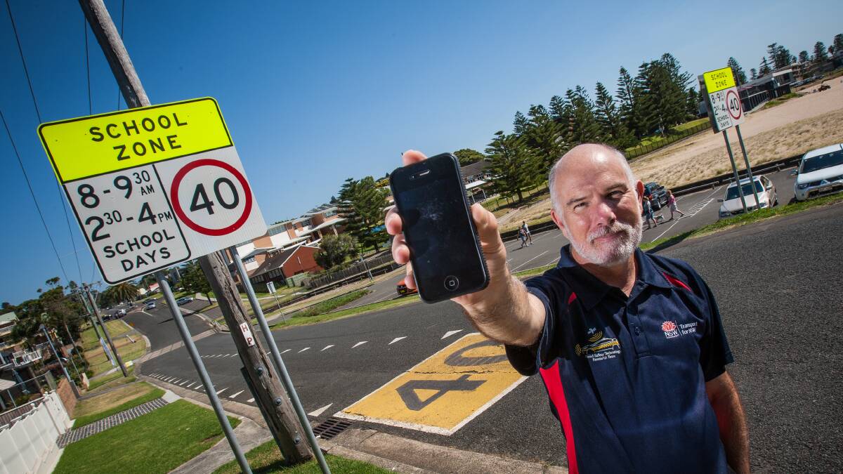 KIAMA: Manager of road safety technology at Transport for NSW, Kiama’s John Wall has helped to develop a new app called Speed Adviser, letting people know the speed limit wherever they are. Picture: DYLAN ROBINSON