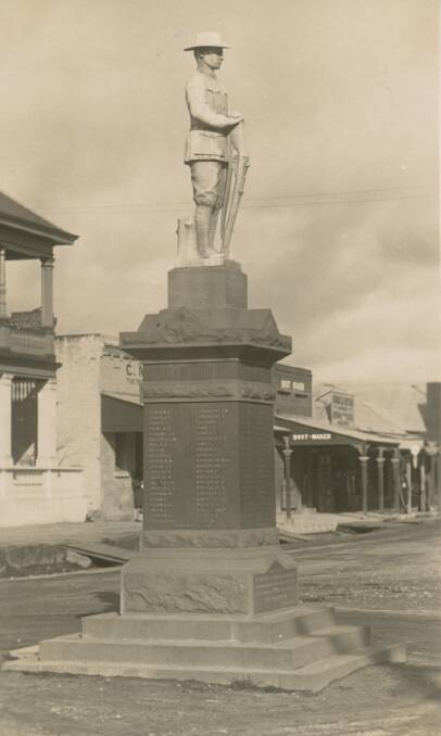 The Bombala Soldiers Memorial. 