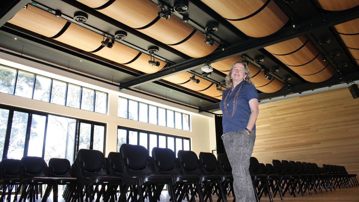 BERMAGUI: Four Winds chairwoman Sheena Boughen says audiences are in for a world-class treat when they hear performances in the newly completed Windsong Pavilion. 