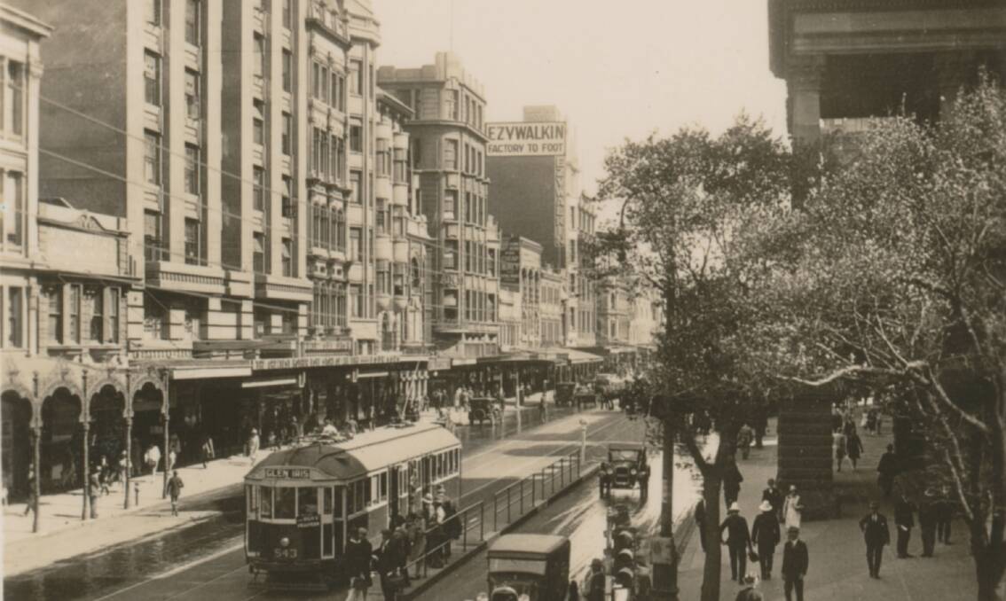 Swanston Street, Melbourne. 