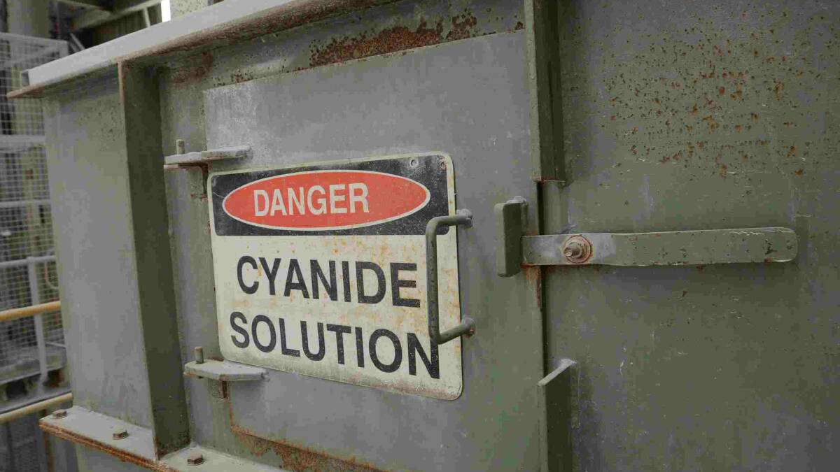 CEO denies cyanide past